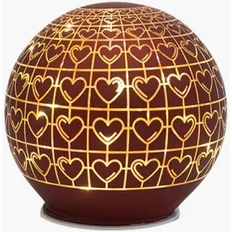 Sirius Brun Dekorationer Sirius Frida Glass Ball Bordeaux Dekoration