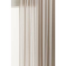 H&M 2-pack Skir Gardinlängd 150x300 - Brun 150x300cm