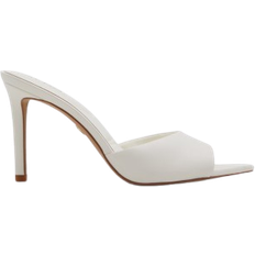 Aldo White Heeled Sandals Aldo Anniebrilden Women's Heeled Mules Sandals White