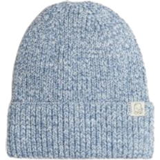 6-9M Mützen H&M Baby Beanie in Rippstrick Blau - Blau