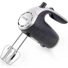 5-Speed 150-Watt Black Hand Mixer