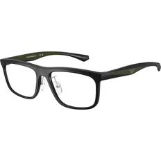 Glasses Emporio Armani EA3246F Asian Fit 5001 Schwarze Herren Brillen