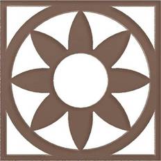Ceiling Medallions Ekena Millwork 28 in O.D. x 9-3/4 in I.D. x 3/4 in. P Blume Architectural Grade PVC Pierced Ceiling Medallion Copper