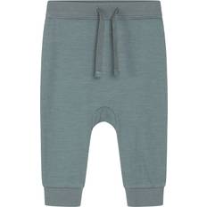 Hust & Claire Gaby ull/bambus joggingbukse, Pineneedle