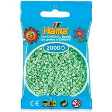 Hama Perler Hama Mini Perler Pastel Mint 2000stk 501-98