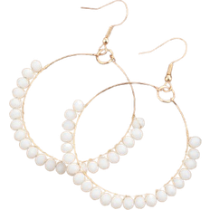Shein Crystal Decor Drop Earrings