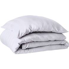 OlsenHome Bamboo Satin Bedding Påslakan Vit (220x140cm)