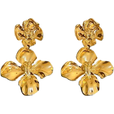 Shein Flower Drop Earrings