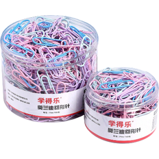 Shein 160pcs Random Color Paper Clips, Pastel Color Tone Portable Card Clip Organizer