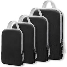 Trassle Double-stitched Compression Travel Packing Organiser 4 Pcs