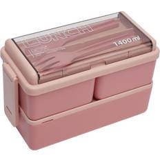 Living and Home 1400ML Bento Lunch Box Food Container 1.4L
