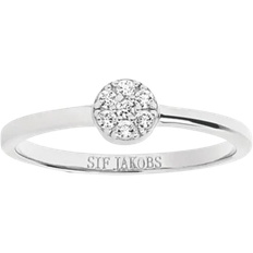 Sif Jakobs CECINA ring vita Zirkoner silver