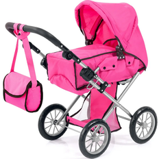 Mami Baby City Star dukkebarnevogn pink