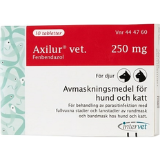 Intervet Axilur Vet 250mg 10 Tablets