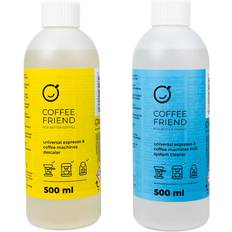 Coffee Friend Universal Milk System Cleaner and Descaler Set 500ml