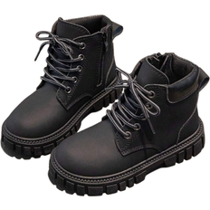 Polyester Boots Children's Shoes Shein Boys Boots Autumn And Winter New Soft Sole Boots For Middle And Children Students Short Boots Baby Children Boots