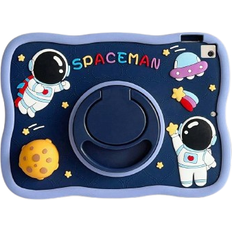 Shein Rotating Cute Cartoon Astronaut Silicone Tablet Cover