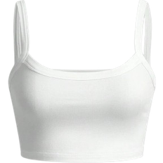 Shein Lässiges, einfaches Tank Top mit dicken Trägern und enganliegendem Schnitt, geeignet für den Sommer