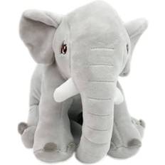 Elephant Soft Toys Shein 20CM Ins Kawaii Elephant Plush Toy Stuffed Soft Animal Elephant Doll for Children Kids Birthday Christmas Decor Gift