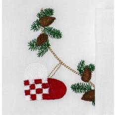 Juleserviet med julehjerte