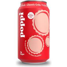 Fruit Soda Pop Poppi POPPI Prebiotic Soda Classic Cola 340g 12fl oz 1pack