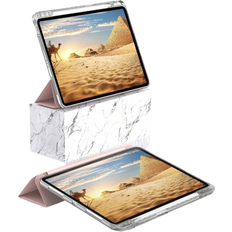 Shein pc Pink TriFold Back Completely Transparent IPad Case Slim Pen