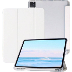 Shein pc TriFold Classic White IPad Case With Pen Holder