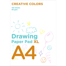 A4 Papper Panduro Creative Colors ritblock A4 XL