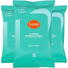 Wipes Deodorants Lume Acidified Deo Wipes 3-pack