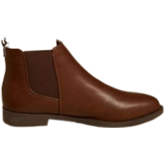 Synthetic Boots Dorothy Perkins Wide Fit Megs Chelsea Boots - Tan