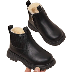 Polyurethane Boots Children's Shoes Shein Fashionable Winter Childrens Boots Thick And Warm For Boys And Girls