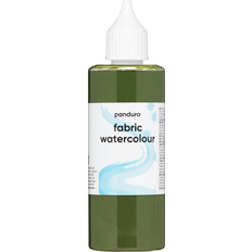Panduro Hobby Fabric Watercolour 85 ml Olivgrön Textilfärg Akvarell