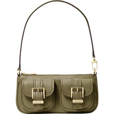 Michael Kors Zoey Skuldertaske - Safari Green