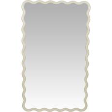 Lottie Wavy Lean To - Neutral Wall Mirror 90x150cm