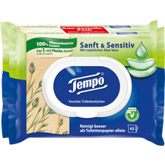 Doppelpack Feuchtes Toilettenpapier »Sanft & Sensitiv« weiß