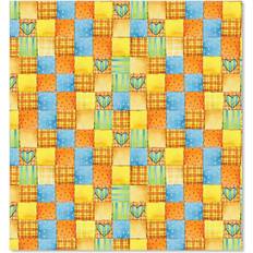Grey Splash Guards Warren Reed Baby Watercolour Blanket Pattern Premium Glass W600mm x H750mm - Grey Splash Guard 60cm