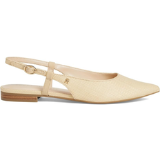 Tommy Hilfiger Sandals Tommy Hilfiger Vamina Slingback Ballet Flats - Light Natural