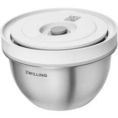 Zwilling Fresh & Save BOWLS Vakuumskål S 12 cm Rustfrit Stål Sølv Madkasse 0.3L