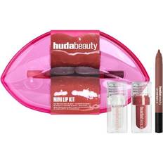 Eye Pencil Gift Boxes & Sets Huda Beauty Mini Lip Kit - Warm Brown/Pink