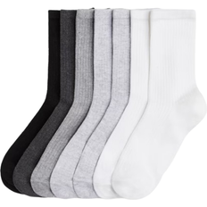 H&M Ladies 7-Pack Socks - White