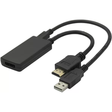 Nordic Kaapelit Nordic Deltaco HDMI DisplayPort Adapteri 20 cm