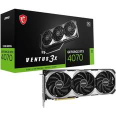 1x8-Pin Graphics Cards MSI Ventus GeForce RTX 4070 12GB GDDR6 PCI Express 4.0 ATX