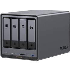 Ethernet - SATA - USB-A - USB-C NAS servere Ugreen NASync DXP4800 Plus Desktop Intel Pentium Gold 8505 8 GB DDR5 0 TB UGOS Pro