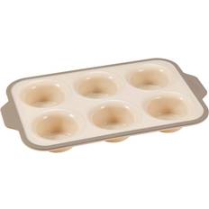 Dorre Cookie Muffinform 6 Stk Beige Muffinblech 37x22.5 cm