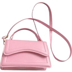 Shein Mini Fashionable Women Handbag New SpringSummer Solid Color Handheld Bag With Flap Cover And Multiple Carrying Styles Small Square Bag With Wrinkle Pa