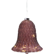 Sirius Rød Dekorationer Sirius Luna Clock Bordeaux Julepynt