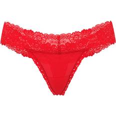 PINK Wink Lace-Trim Thong Panty -