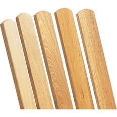 Grythyttan Stålmöbler A2 Wood Kit Untreated Oak 50 cm Seat Width Patio Dining Set