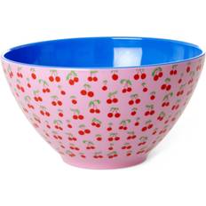 Rice Melamin Ø26,5 cm Körsbär - Blå Salladsskål 26.4cm 4.5L
