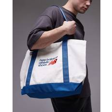 White Totes & Shopping Bags New Balance Athletics Tote Bag - White/Blue
